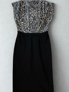 Express Black and White Women's Dress